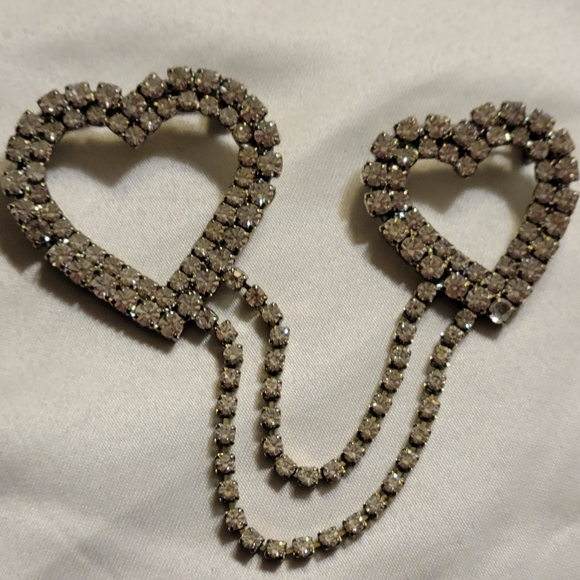 Vintage Rhinestone Brooch Pins Lot of 3 - Picture 2 of 11